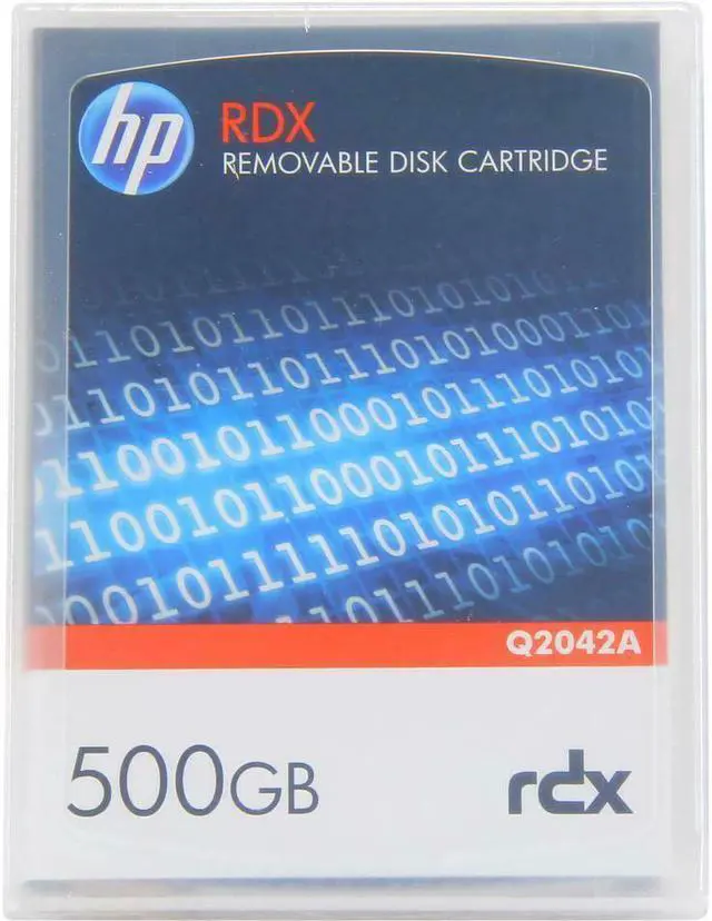 Alt view image 4 of 8 - HEWLETT PACKARD ENTERPRISE Q2042A HP RDX 500GB REMOVABLE DISK CARTRIDGE