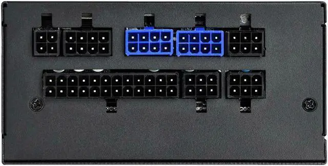 Alt view image 6 of 14 - 650W, SFX form factor, single +12V rails with 54.2A output, Silent 92mmFan with 18dBA, efficiency 80Plus Gold certification, fully modular cable, 4x 6+2pin PCI-E.