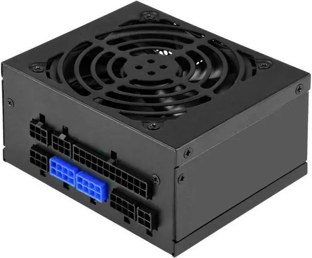 Alt view image 2 of 7 - 500W, SFX form factor, single +12V rails with 41.7A output, Silent 92mmFan with 18dBA, efficiency 80Plus Gold certification, fully modular cable, 2x 6+2pin PCI-E