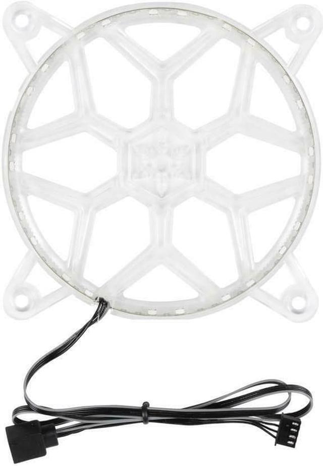 Alt view image 4 of 13 - SilverStone Technology 120mm RGB LED Fan Guard/Grill for ASUS AURA SYNC/MSI Mystic Light Sync/ASROCK AURA RGB/BIOSTAR RACING and Others FG121