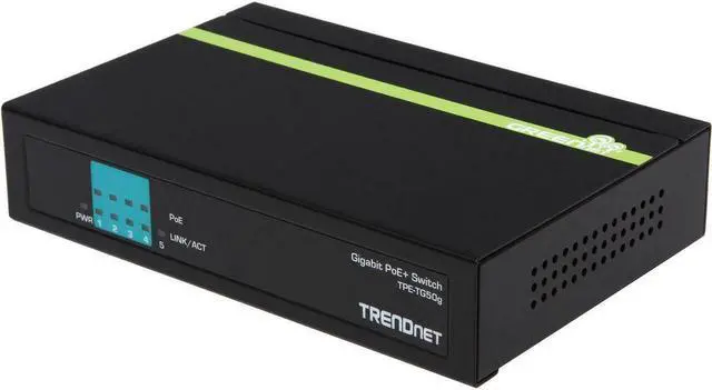 Main image of Trendnet 5-Port Gigabit Poe+ Switch