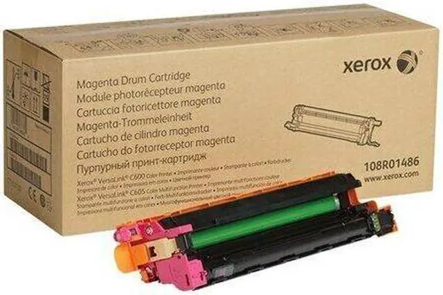 Main image of GENUINE MAGENTA DRUM CART FOR