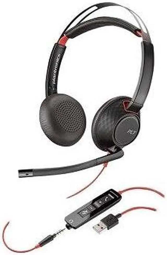 Alt view image 3 of 3 - PLANTRONICS Blackwire 5220, Stereo C5220, USB-A, Part# 207576-01
