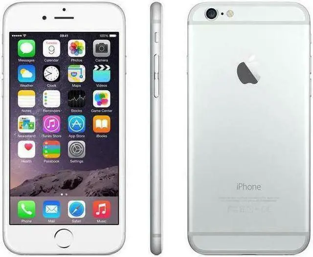 Alt view image 6 of 9 - Apple iPhone 6 (MG4H2LL/A) 64GB White/Silver - GSM Unlocked