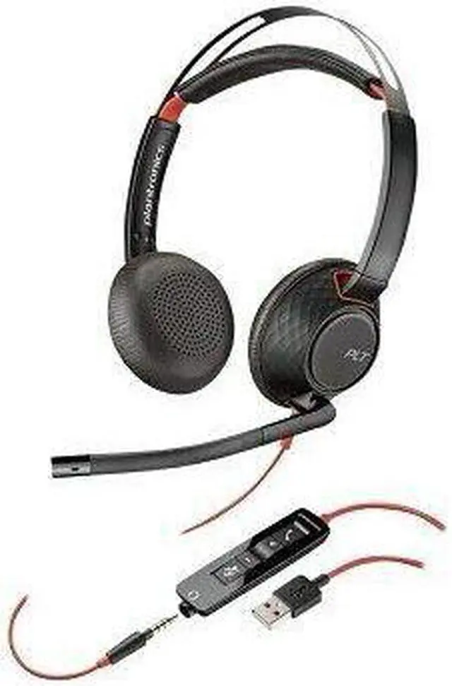Alt view image 2 of 3 - PLANTRONICS Blackwire 5220, Stereo C5220, USB-A, Part# 207576-01
