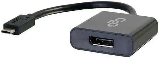 Alt view image 8 of 16 - C2g Usb C To Displayport Adapter Converter - Usb To Displayport Black Taa
