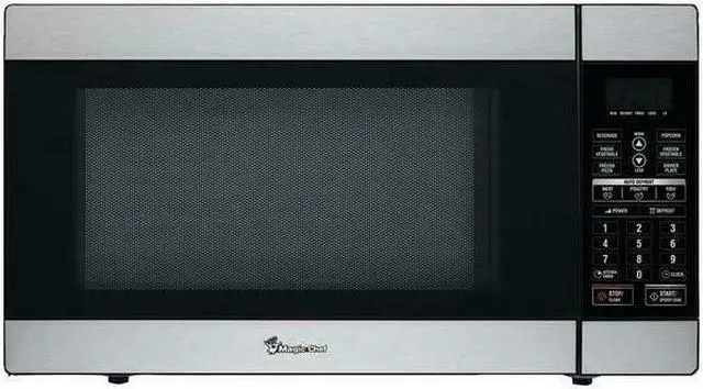Alt view image 8 of 11 - MAGIC MCD1811ST 1.8 Cu Ft Countertop Microwave 1100 Watt with Digital Touch, Stainless Steel