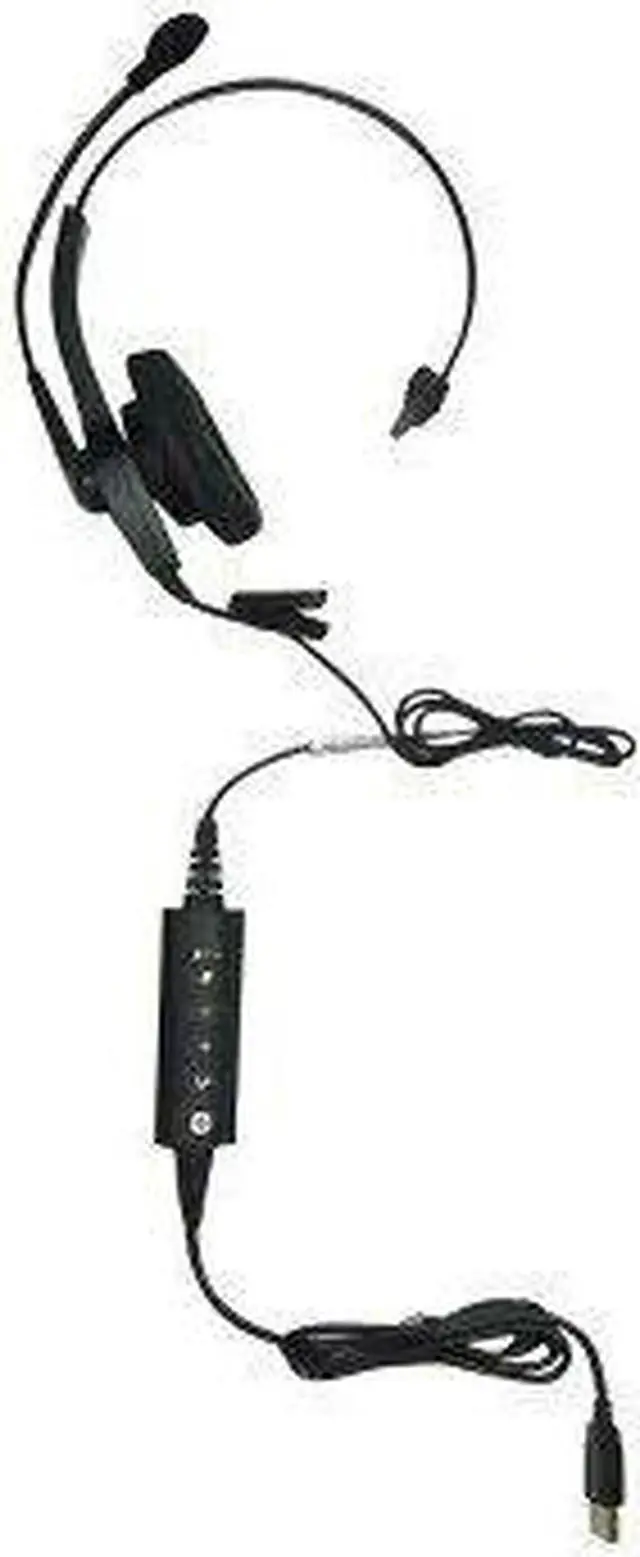 Alt view image 8 of 10 - SPRACHT ZuM UC LYNC compliant USB Headset - Single Ear (Monaural)