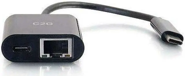 Alt view image 4 of 11 - C2g Usb C To Ethernet Adapter With Ethernet