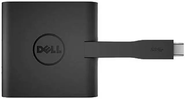 Alt view image 8 of 20 - Dell Adapter DA200 - USB-C to HDMI/VGA/Ethernet/USB 3.0