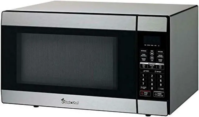 Alt view image 7 of 11 - MAGIC MCD1811ST 1.8 Cu Ft Countertop Microwave 1100 Watt with Digital Touch, Stainless Steel