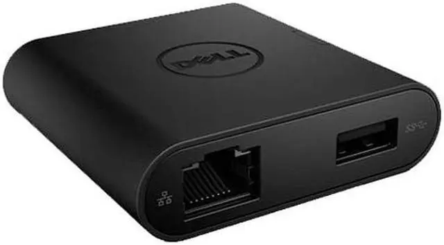 Alt view image 7 of 20 - Dell Adapter DA200 - USB-C to HDMI/VGA/Ethernet/USB 3.0
