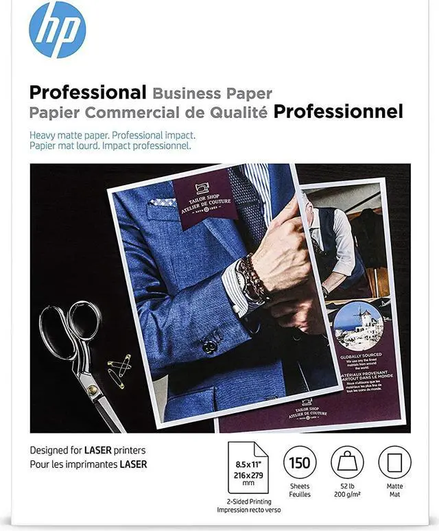 Alt view image 4 of 20 - HP Professional Business Matte Brochure Paper 4WN05A