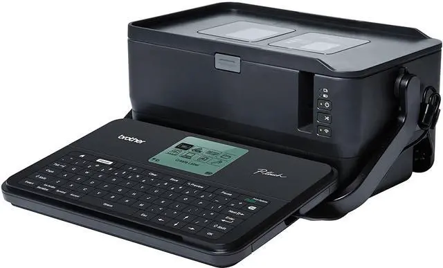 Alt view image 7 of 20 - Brother P-touch PTD800W Thermal Transfer Printer - Desktop - Label Print