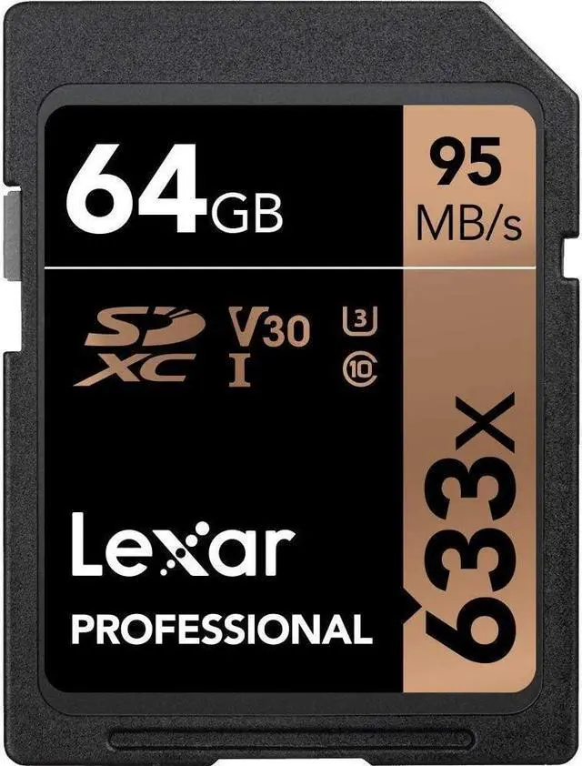 Alt view image 13 of 19 - Lexar 64GB Professional Class 10 UHS-I U1 633x SDXC Memory Card #LSD64GCB1NL633