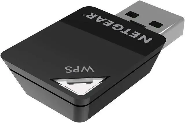 Alt view image 3 of 4 - AC600 Wi-Fi USB 2.0 Mini Adapter for Desktop PC | Dual Band WiFi Stick for Wireless Internet (A6100-10000S) Black