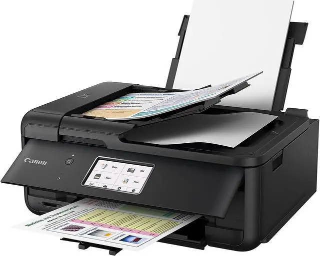 Alt view image 15 of 20 - Canon PIXMA TR8520 (2233C002) Duplex Up to 4800 DPI x 1200 DPI Wireless/USB Color InkJet All-In-One Printer