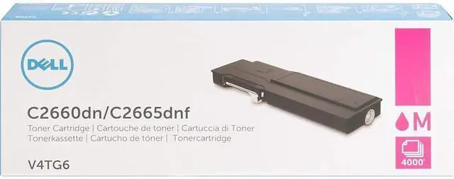 Main image of Dell Toner Cartridge - Laser - High Yield - 4000 Pages - Magenta - 1 / Pack