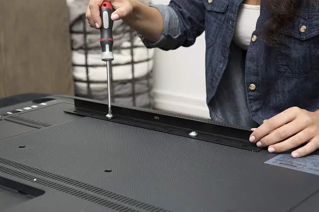 Alt view image 3 of 7 - Hangman Products S-2040A No Stud TV Hanger Mount TVs up to 55-Inch