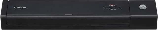Alt view image 13 of 20 - Canon - 9704B007 - Canon imageFORMULA P-208II Scan-tini Handheld Scanner - 600 dpi Optical - 24-bit Color - 8-bit