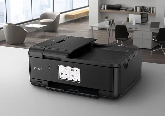 Alt view image 17 of 20 - Canon PIXMA TR8520 (2233C002) Duplex Up to 4800 DPI x 1200 DPI Wireless/USB Color InkJet All-In-One Printer