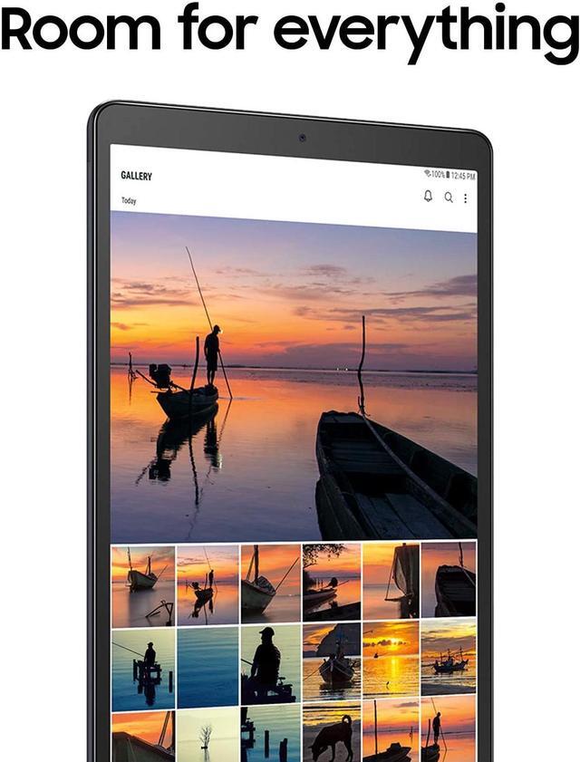Alt view image 6 of 7 - Samsung Galaxy Tab A 10.1 128 GB Wifi Tablet Black (2019)