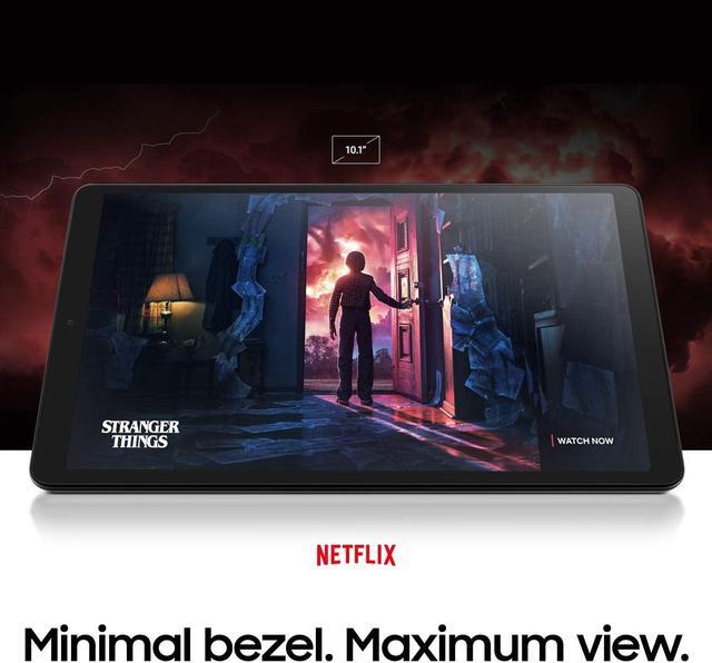 Alt view image 3 of 7 - Samsung Galaxy Tab A 10.1 128 GB Wifi Tablet Black (2019)