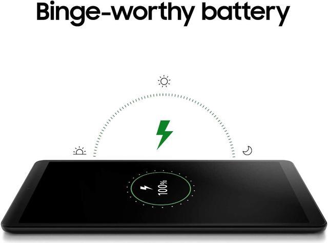 Alt view image 5 of 7 - Samsung Galaxy Tab A 10.1 128 GB Wifi Tablet Black (2019)