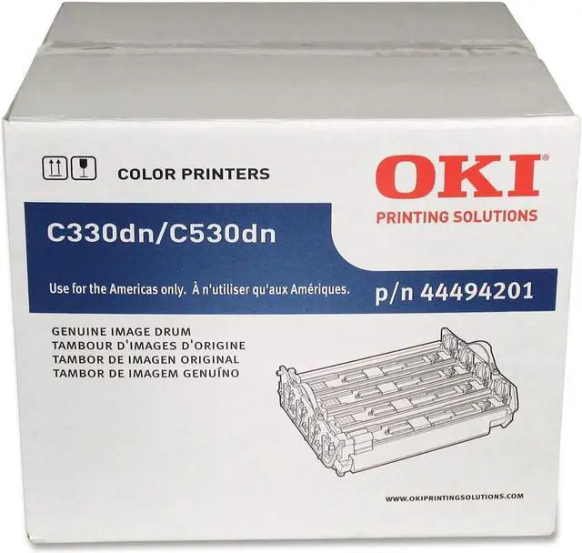 Alt view image 12 of 20 - Oki 44494201 Drum 20 000 Page-Yield Black