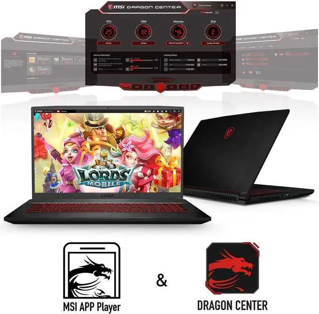 Alt view image 14 of 17 - MSI GF Series GF63 THIN 9SC 15.6" 60 Hz IPS Intel Core i5 9th Gen 9300H (2.40 GHz) GeForce GTX 1650 Max-Q 8 GB Memory 512 GB NVMe SSD Windows 10 Home 64-bit Gaming Laptop