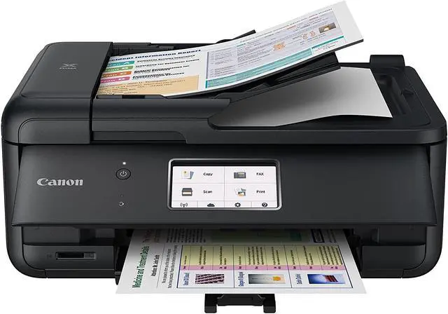 Alt view image 14 of 20 - Canon PIXMA TR8520 (2233C002) Duplex Up to 4800 DPI x 1200 DPI Wireless/USB Color InkJet All-In-One Printer