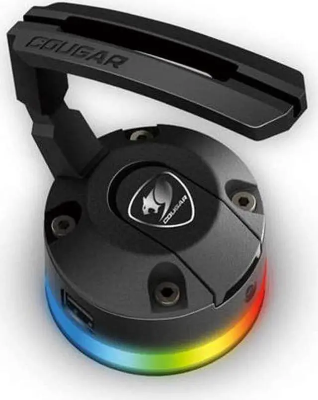 Alt view image 8 of 11 - Cougar Bunker RGB Mouse Bungee with 2x USB 2.0