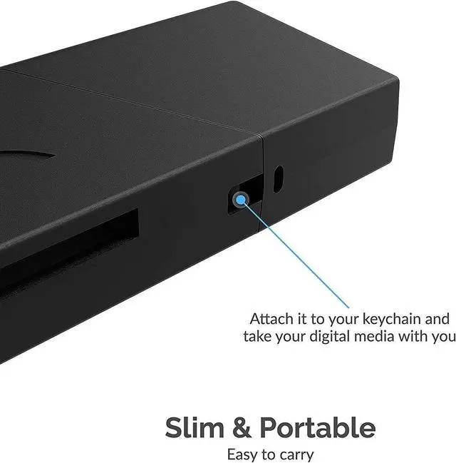 Alt view image 6 of 15 - Sabrent Mini USB 3.0 Micro SD and SD Card Reader (CR-UMSS)