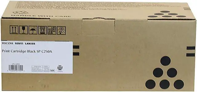 Alt view image 11 of 17 - SP C250A BLACK PRINT CARTRIDGE