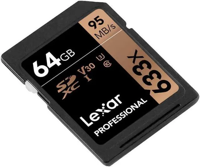 Alt view image 15 of 19 - Lexar 64GB Professional Class 10 UHS-I U1 633x SDXC Memory Card #LSD64GCB1NL633