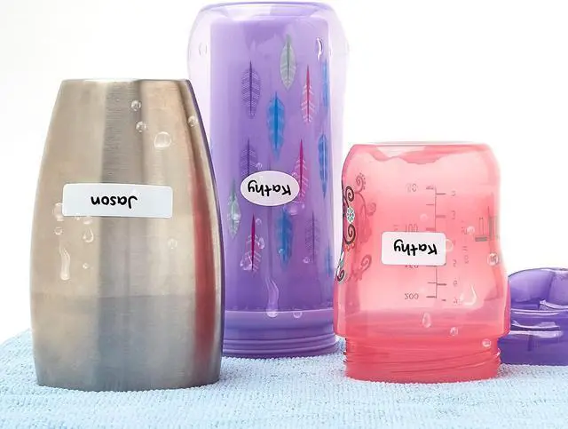 Alt view image 9 of 14 - Avery No-Iron Clothing Labels, Assorted Shapes & Sizes, 45 Labels