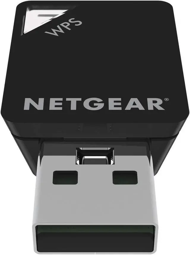 Alt view image 2 of 4 - AC600 Wi-Fi USB 2.0 Mini Adapter for Desktop PC | Dual Band WiFi Stick for Wireless Internet (A6100-10000S) Black
