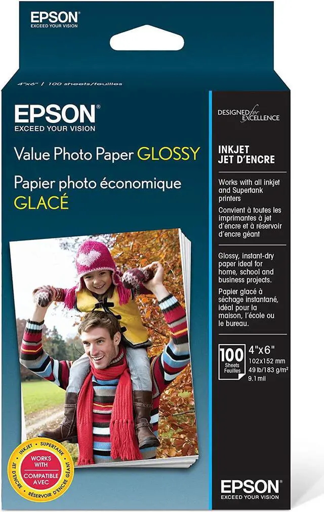 Alt view image 9 of 11 - Value Photo Paper Glossy, 4 x 6