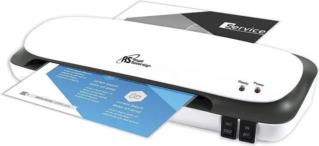 Alt view image 2 of 16 - Royal 9" Sovereign Hot/Cool Photo and Document Laminator