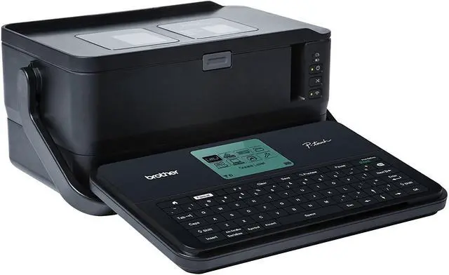 Alt view image 8 of 20 - Brother P-touch PTD800W Thermal Transfer Printer - Desktop - Label Print