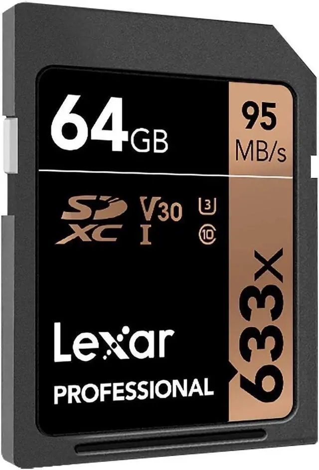 Alt view image 14 of 19 - Lexar 64GB Professional Class 10 UHS-I U1 633x SDXC Memory Card #LSD64GCB1NL633