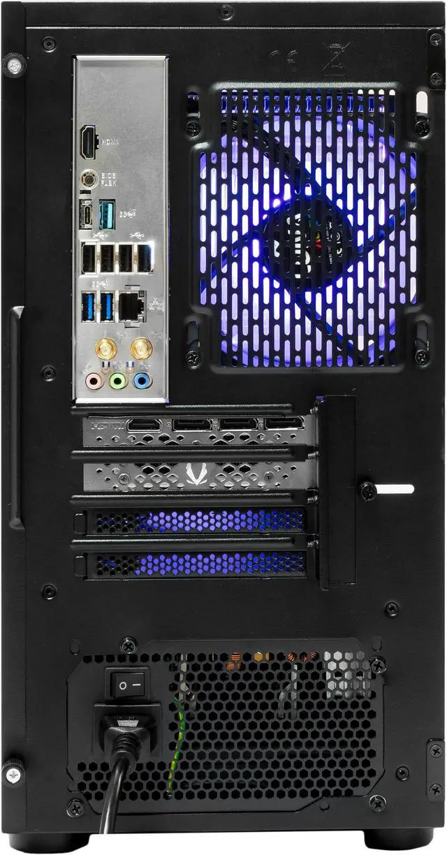 Alt view image 5 of 7 - ZOTAC Gaming MEK HERO G3 A7647v2 SPIDER-MAN: Across the Spider-Verse Bundle Gaming Desktop - AMD Ryzen 5 7600 - 16GB DDR5 - GeForce RTX 4070 12GB - 1TB M.2 SSD - Air Cooled - WiFi 6E + Bluetooth 5.2