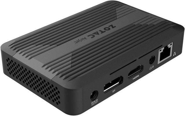 Alt view image 6 of 15 - ZOTAC ZBOX pico PI430AJ with AirJet Solid-state Active-Cooled Mini PC, Intel Core i3-N300 processor, Intel UHD Graphics, 8GB LPDDR5 Memory, No Storage/OS Barebones System, ZBOX-PI430AJ-GLB