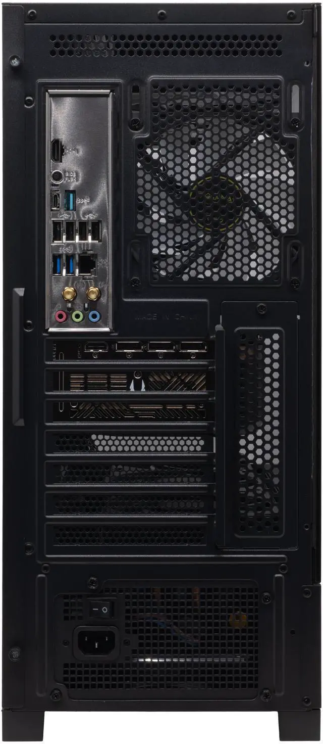 Alt view image 3 of 4 - ZOTAC MEK AI-Enhanced Gaming PC Desktop Computer - NVIDIA GeForce RTX 5070 TI, AMD Ryzen 5 7600X up to 5.3GHz, 16GB RGB DDR5, 1TB NVME M.2 SSD, 850W 80+ GOLD PSU, WiFi 5,BT 5.2, Windows 11 Home 64-bit