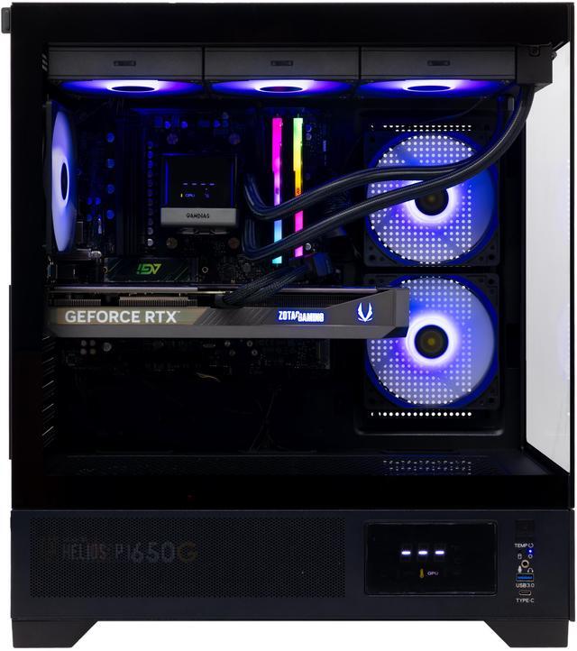 ZOTAC MEK AI-Enhanced Gaming PC Desktop Computer - NVIDIA GeForce RTX 5070 TI , AMD Ryzen 5 7600X up to 5.3GHz, 16GB RGB DDR5, 1TB NVME M.2 SSD, 850W