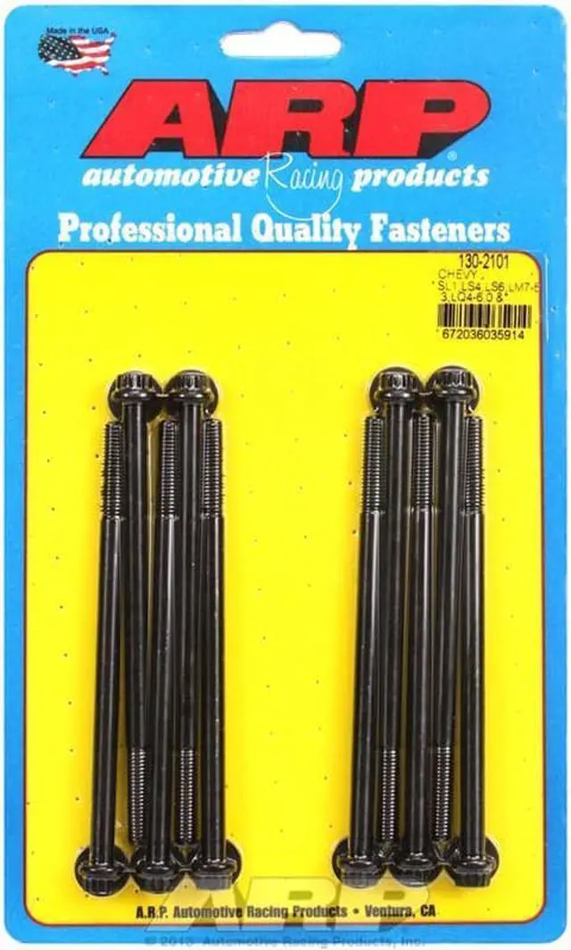 Main image of Intake Manifold Bolt Kit; 12Point Head