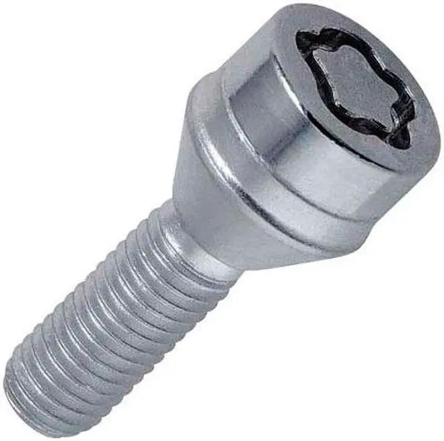 Alt view image 11 of 20 - McGard 27226 Chrome Bolt Style Cone Seat Wheel Lock Set (M14 x 1.25)
