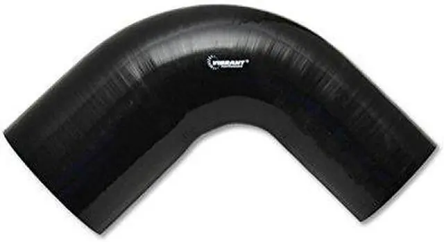 Main image of Vibrant (2781) Black 2.5" I.D. x 2.75" I.D. Reducer Elbow