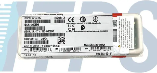 Alt view image 8 of 11 - Lenovo 32GB DDR4 SDRAM Memory Module 4X71A11993