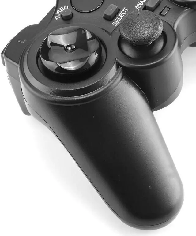 Alt view image 4 of 5 - Gamepad USB Game Controller Gaming Joypad Joystick Control for PC Computer Laptop Win7/8/10/XP/Vista Black Game Console